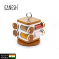 8117 Ganesh Storewell Plastic Spice Rack - Set Of 8