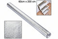 Self-adhesive Kitchen Back Splash Wallpaper Aluminum Foil Wall Paper (60200 Cm)