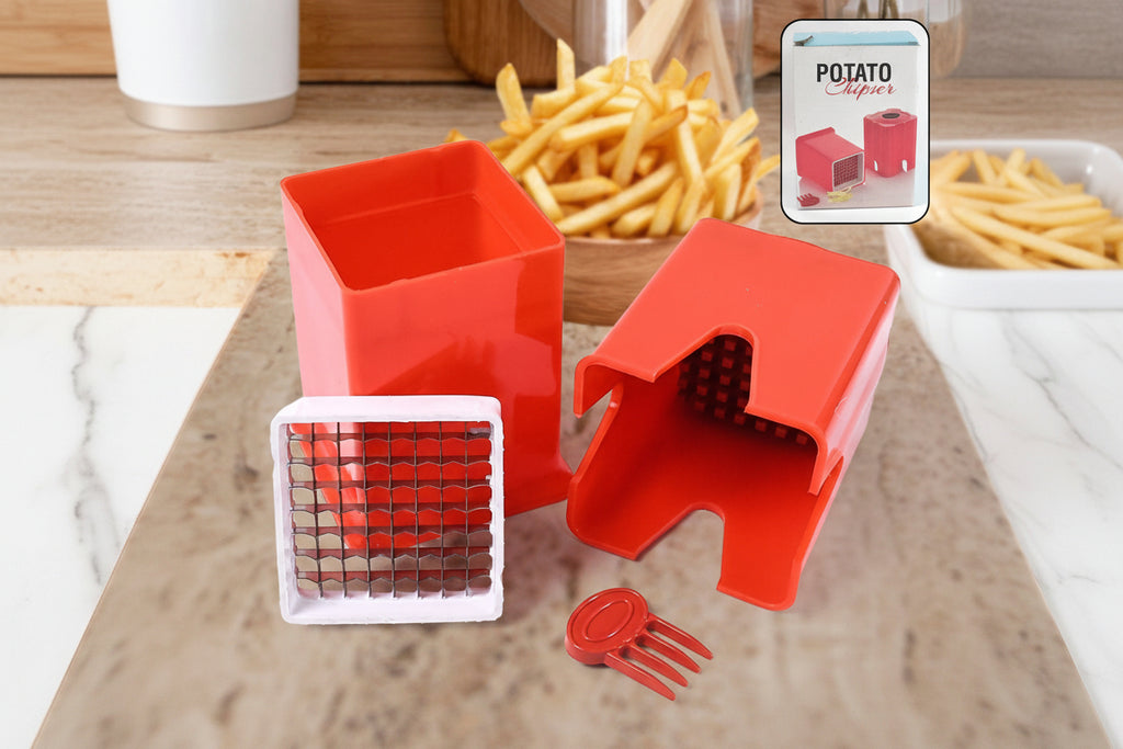 French Fries Potato Chips Strip Cutting Cutter Machine (1 Pc)
