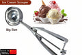 2418  Ice Cream Serving Scoop  Stainless Steel Premium Quality Ice Cream Serving Spoon Scooper With Trigger Release