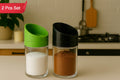 Apex Slant-lid Kitchen Storage Jar Set (2 Pc)