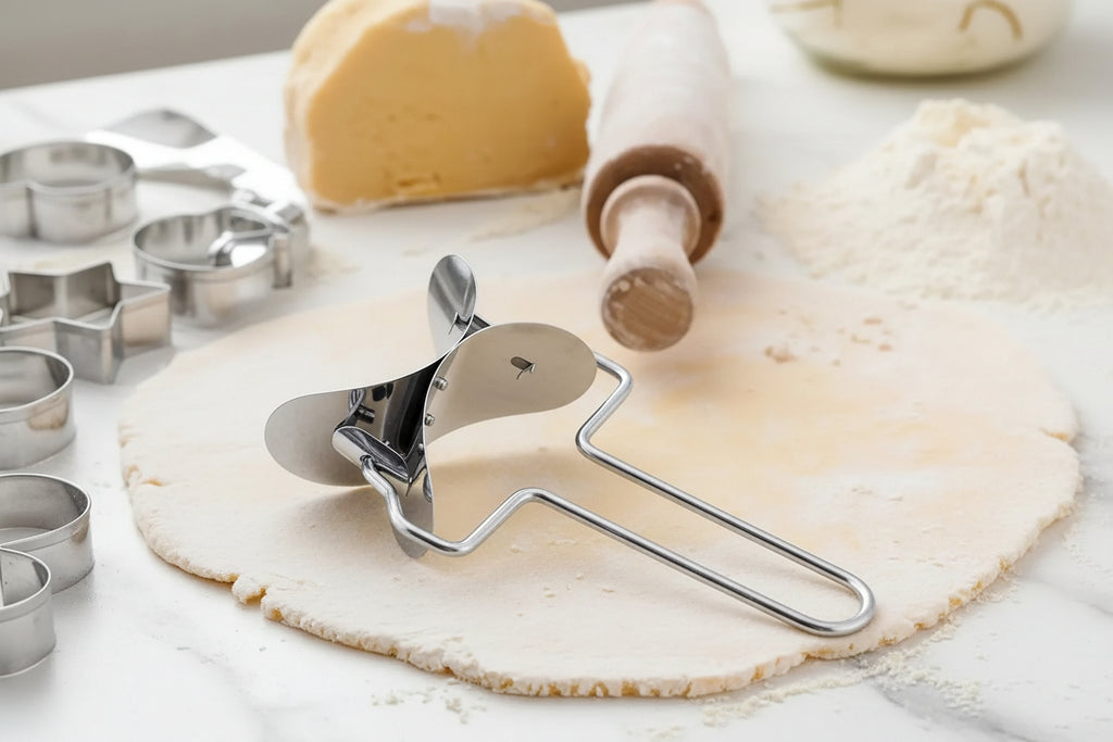 2889 Puri Cutter Stainless Steel Roller Machine For Baking Tools
