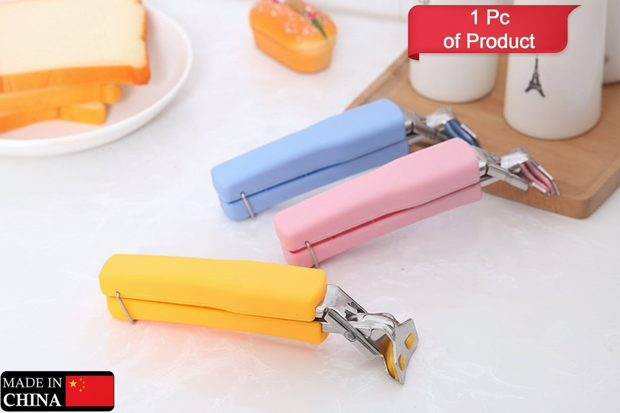 2973 Hot Dish Plate Clip Stainless Steel Plate Tongs Bowl Clips Pan Dish Gripper Clips Hot Plate Bowls Clamp Holder Tong For Home Kitchen