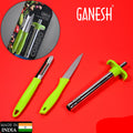 8135 Ganesh 3pc Lighter Cum Knife And Peeler.